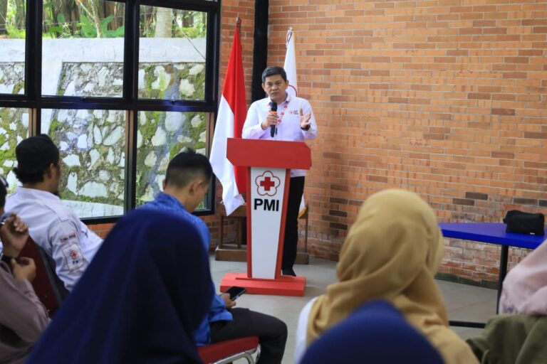 PMI GELAR WORKSHOP KESEHATAN BANK SAMPAH SEKOLAH BAGI PMR